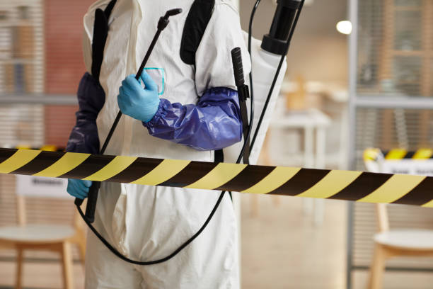 Professional Biohazard Cleanup technician working in Frederick, CO